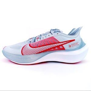 Nike Zoom Gravity Running Sneakers Womens Size 9.5 Shoes Gray Red Sporty Workout